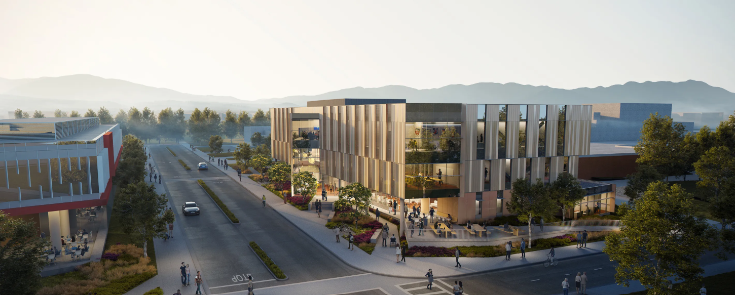 CSUN campus building exterior